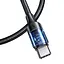 Кабель Usams U71 Type-C to Type-C 100W PD Fast Charging & Data Cable 2.4A 1.2m Black (US-SJ524) [71417] - миниатюра 2