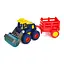 Дитяча машинка інерційна "Будівельна" 2018-55 з причепом Вид 2 - мініатюра 1