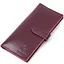 Женское кожаное портмоне Grande Pelle 9х18х1.5 см acs0018759 - миниатюра 1