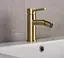 Змішувач для біде Rea Lungo brushed gold REA-B4702 Золотий - мініатюра 2