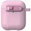 Футляр Frosted для наушников Airpods 1/2 Pink - миниатюра 1
