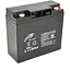 Акумуляторна батарея AGM RITAR HR1250W, Black Case, 12V 14.0Ah ( 181 х 77 х 167 ) 4.30kg Q4 - мініатюра 1