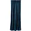 Штора Ardesto 150х270см, велюр, 100% поліестер, синій темний (ART1030NA) - мініатюра 1
