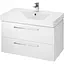 Тумба з умивальником Cersanit Lara Mille 80 Білий S801-361 - мініатюра 1