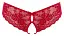 Трусики Cottelli Lingerie Lace M червоний - мініатюра 4
