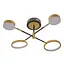 Люстра стельова Brille в спальню LED 38W WW BK (BL-760С/4) - мініатюра 1