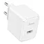 Зарядный адаптер блок 1 порт Hoco CS11A 1 USB 2.1 А зарядное устройство белое - миниатюра 1