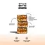 Блок батончиків Spacefood Space Bite Nut Bar, 10*40 грам - Солона карамель і арахіс - мініатюра 3