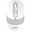 Мишка A4Tech FB10CS Wireless/Bluetooth Grayish White (FB10CS Grayish White) - мініатюра 1
