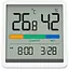Годинник-термогігрометр Miiiw Temperature Humidity Clock (NK5253) білий [58021] - мініатюра 1
