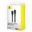 Кабель Baseus Unbreakable Series Fast Charging Data Cable Type-C to iP 20W 1 м Cluster чорний - мініатюра 2