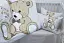 Комплект постільної білизни в ліжечко Tag Tekstil Teddy grey для немовлят Ведмедик (сірий) - мініатюра 2