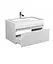 Тумба Мойдодир Prime 70-А з умивальником Amalfi 70 підвісна Білий - мініатюра 5
