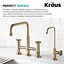 Змішувач для кухні Kraus Urbix KPF-3125BG Золотий - мініатюра 5
