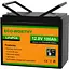 Акумулятор Eco-Worthy LiFePO4 12V (12.8V/100Ah/1280Wh) (Eco-Worthy-12100bt) [158026] - мініатюра 1