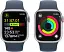 Смарт-часы Apple Watch Series 9 41mm Silver Aluminum Case with Storm Blue Sport Band -M/L (MR913QC/A) - миниатюра 8