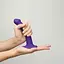 Фалоімітатор Strap-On-Me Bendable Double Density S 17 см чорний - мініатюра 9