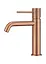 Смеситель для умывальника Imex Monza PVD матовое розовое золото BDM039-1ORC Теплый закат - миниатюра 1