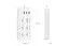 Подовжувач Xiaomi Mi Power Strip (6 розеток + 3 USB-port) фільтр універсальний білий - мініатюра 4