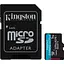 Карта пам'яті Kingston MicroSDXC 1TB UHS-I/U3 Class 10 Canvas Go! Plus R200/W160MB/s + SD-адаптер (SDCG4/1TB) - мініатюра 1