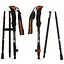 Треккинговые палки Mountain Goat Pro+ 43-130 см MG0008 Black/Orange (P-5907739318251) - миниатюра 7