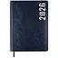 Щоденник датований Buromax Mind 2026 A5 штучна шкіра синій (BM.21152-02) - мініатюра 1