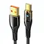 Кабель Essager USB Type-C to USB Type-A PD QC 7A Cable 100W 2м, чорний (EXCT-XJA01-P) - мініатюра 1