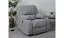 Крісло Ремо з електричним реклайнером сірий - мініатюра 7