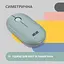 Мышка 2E MF300 Silent Wireless/Bluetooth Ashen Green (2E-MF300WGN) - миниатюра 4