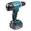 Шуруповерт-дрель аккумуляторный Makita DDF453RFE 18B 2х3 А/ч 42 Нм 0-400·0-1300 об/мин кейс 1.8 кг - мініатюра 3