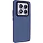 Чохол Epik TPU+PC Lyon Frosted для Xiaomi Redmi Note 14 Pro 4G Navy Blue - мініатюра 1