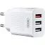 Сетевое зарядное устройство для XO L72 EU QC3.0 + 2.1A 3USB charger Белый - миниатюра 1
