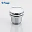 Донний клапан Frap F62, автомат, 1 1/4", хром, Хром - мініатюра 2