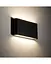 Вуличний світильник Nowodvorski 11364 Semi M Led 2x5W 3000K 500Lm IP54 Bk - мініатюра 3
