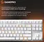 Клавіатура ігрова механічна GamePro MK-124-W USB Hot-Swap Outemu Red Switch White - мініатюра 9