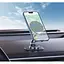 Автодержатель XO C150 Magnetic 360° вращающийся держатель с металлической основой Черный - миниатюра 4