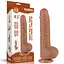 Фаллоимитатор Lovetoy Sliding-Skin Dual Layer Dong 9.5apos;apos; 24 см (коричневый) - миниатюра 13
