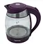 Электрический стеклянный дисковый чайник Rainberg RB-707 фиолетовый - миниатюра 1