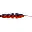 Силикон FishUP Tanta 2.5" #207 - Dark Violet/Orange (8 шт/уп) - миниатюра 1