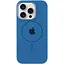 Чехол Epik Silicone Case Full Protective AA with MagSafe для Apple iPhone 15 Pro 6.1 Синий/Denim Blue - миниатюра 1