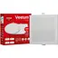 Квадратный светодиодный встраиваемый светильник Vestum 9W 6000K 220V 1-VS-5208 - миниатюра 1