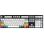 Клавіатура Varmilo APT108 CMYK C-TK Brown WL/USB-A White Led (A93A024D3A5A17A007) - мініатюра 1