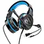 Геймерські навушники Hoco W104 Drift з мікрофоном LED підсвічуванням blue - мініатюра 1