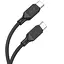 Дата кабель Hoco X90 Cool silicone Type-C to Type-C 60W (1m) Black - миниатюра 2