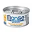 Вологий корм Monge Cat Monoprotein Adult м'ясні пластівці з індичкою та морквою для кішок 80 гр - мініатюра 1