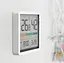 Годинник-термогігрометр Miiiw Temperature Humidity Clock (NK5253) білий [58021] - мініатюра 3