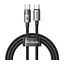 Кабель Mcdodo 100W USB-C to USB-C Transparent Cable with Charging Light 1.2 м CA-5580 Чорний - мініатюра 3