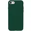 Чохол Epik Silicone Case Full Protective AA NO LOGO для Apple iPhone SE 2020/7/8 4.7 Зелений/Forest green - мініатюра 1