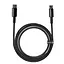 Кабель Baseus Tungsten Gold Fast Charging Data Cable Type-C to iP PD 20W 2m Black - мініатюра 3