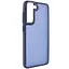 Чохол Epik TPU+PC Lyon Frosted для Samsung Galaxy S22 Navy Blue - мініатюра 2